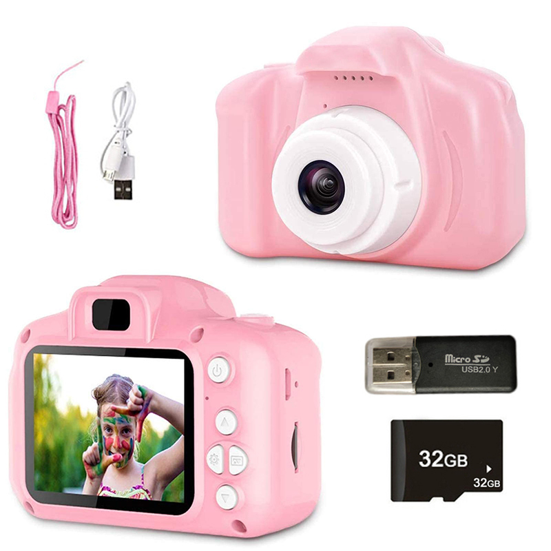 Kids Educational Videos - Children's Camera 1080P HD Screen Camera