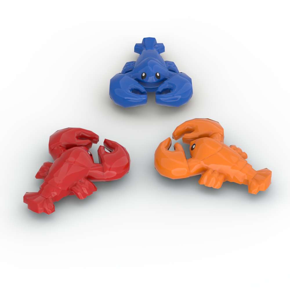 MOC 10PCS Lobster Crayfish 271 - Kids Education Park review and price