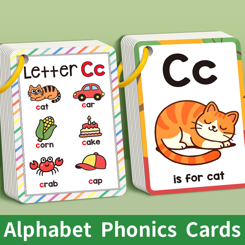 156 Words A-Z Learning Cards w - Flash Card Alphabet review and price