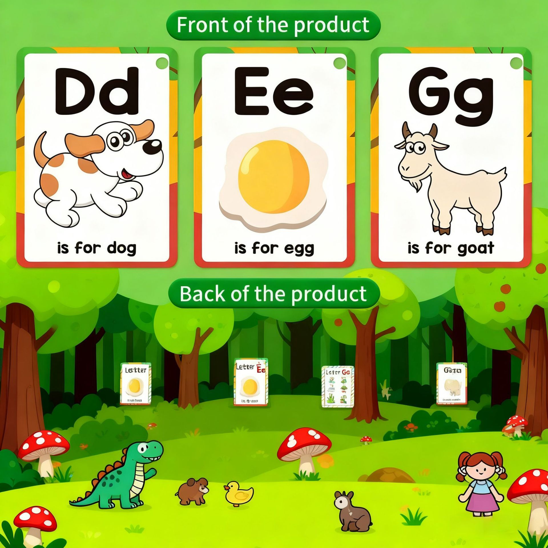 Eco-Friendly Alphabet Phonics  - Flash Card Alphabet review and price