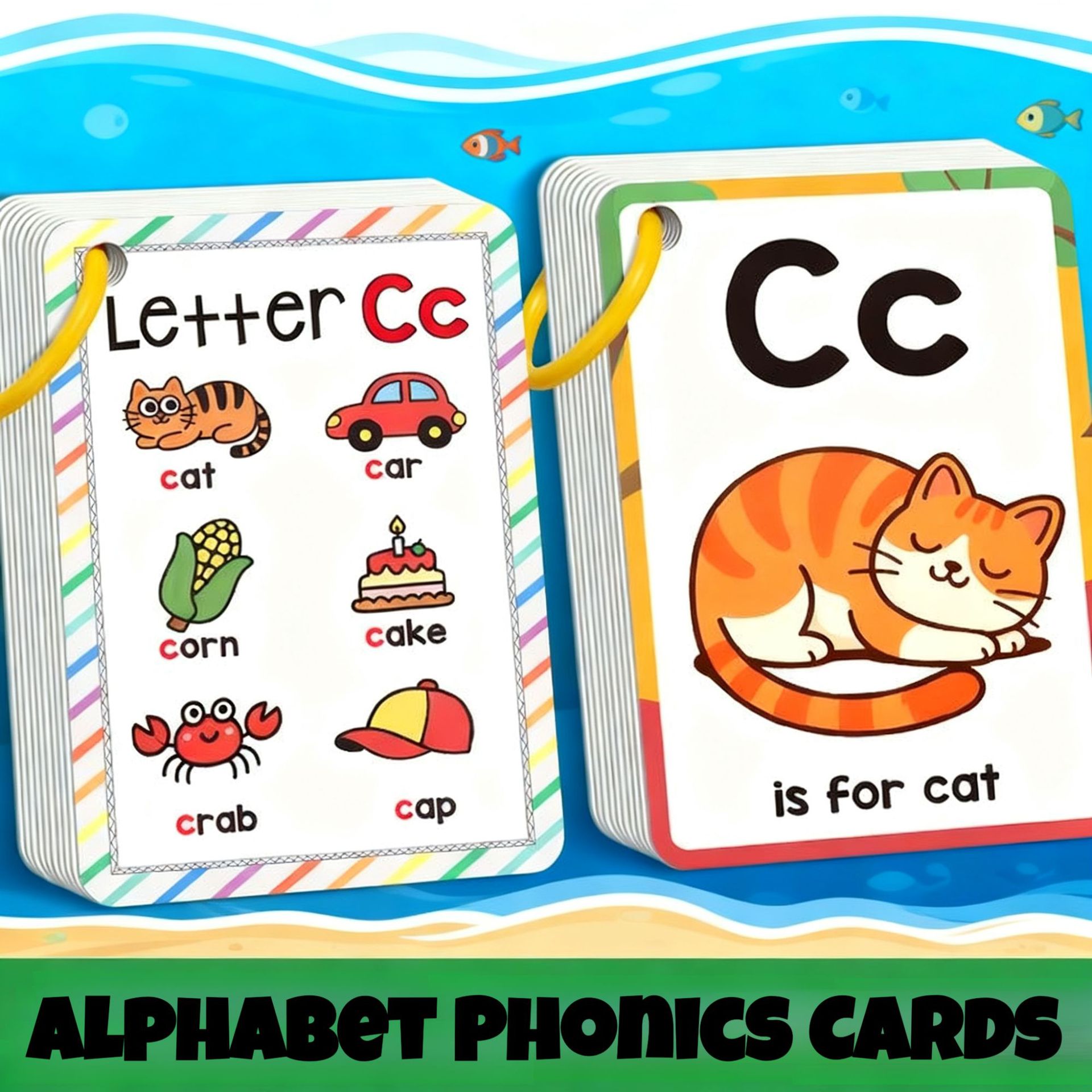 Eco-Friendly Alphabet Phonics  - Flash Card Alphabet review and price