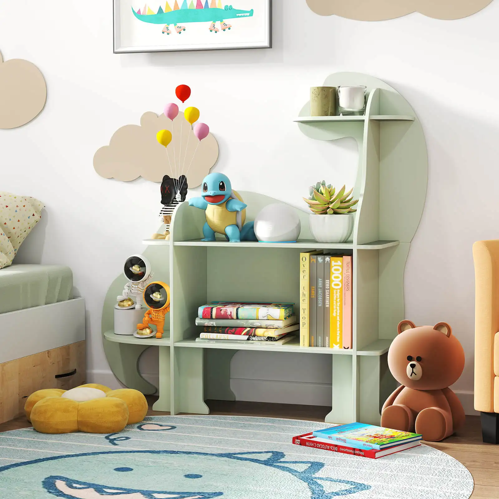Hot Deal Item  Kids Bookshelf  - Montessori Shelf Toy review and price