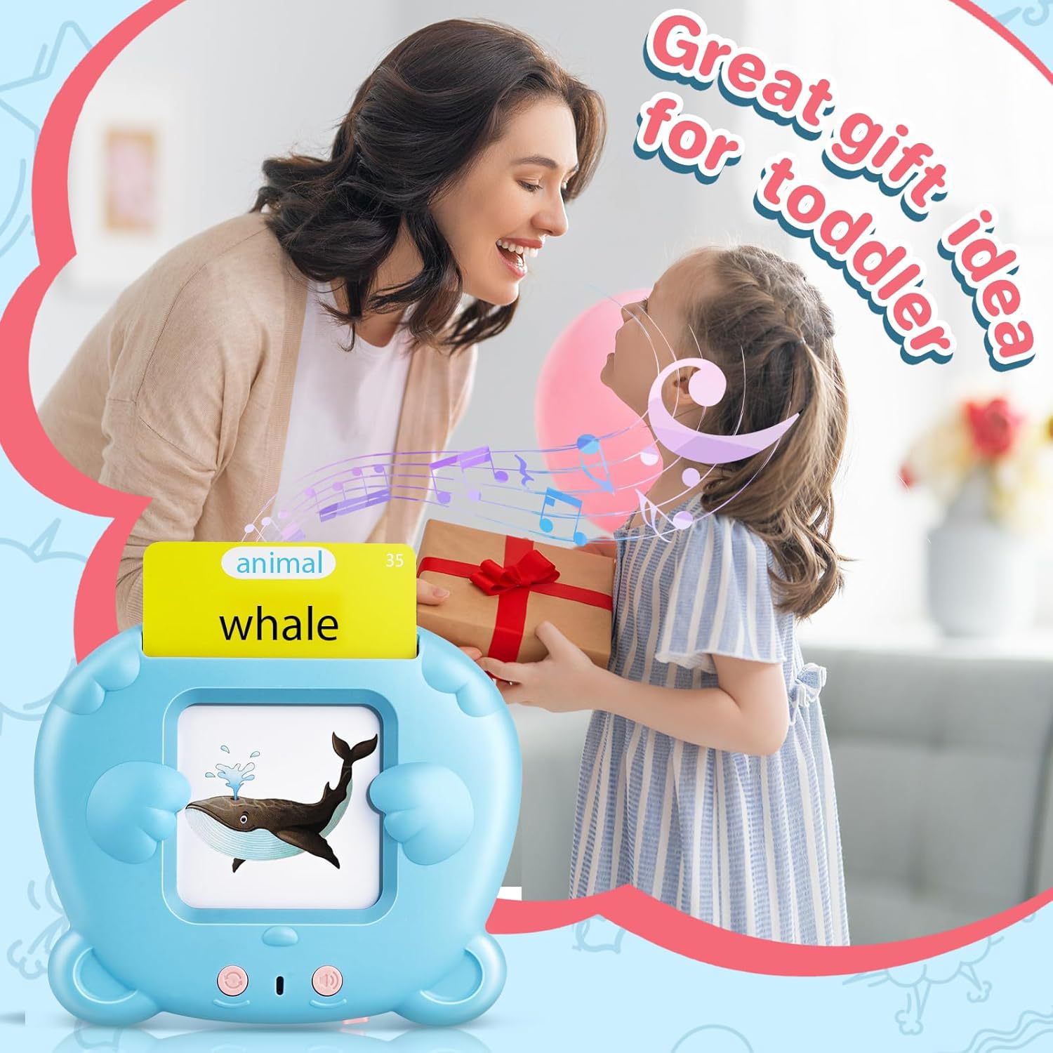 Talking Flash Cards Reader Kid - Kids Educational Reader review and price