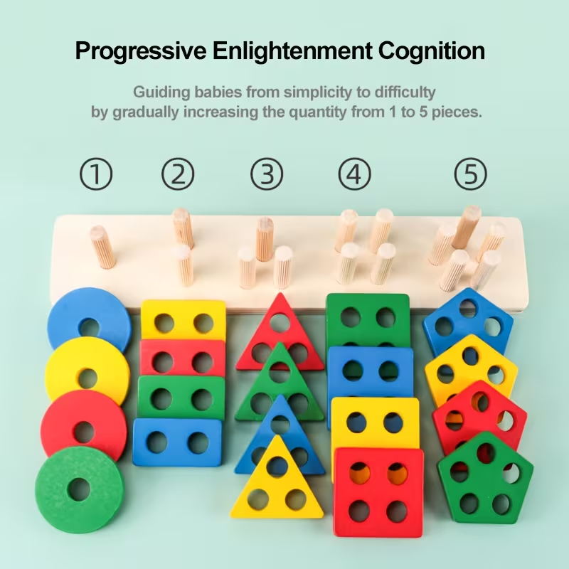 Montessori Wooden Games Baby T - Kids Educational Game 2 review and price
