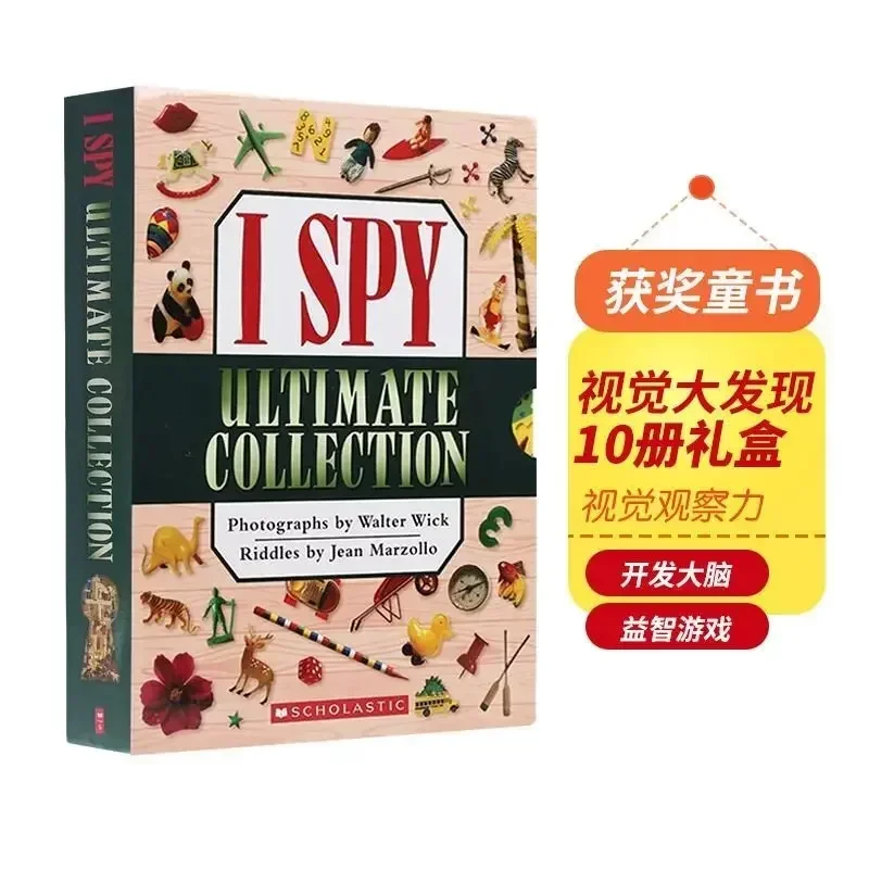 10 Books Box Set I Spy Reader  - Kids Educational Reader review and price