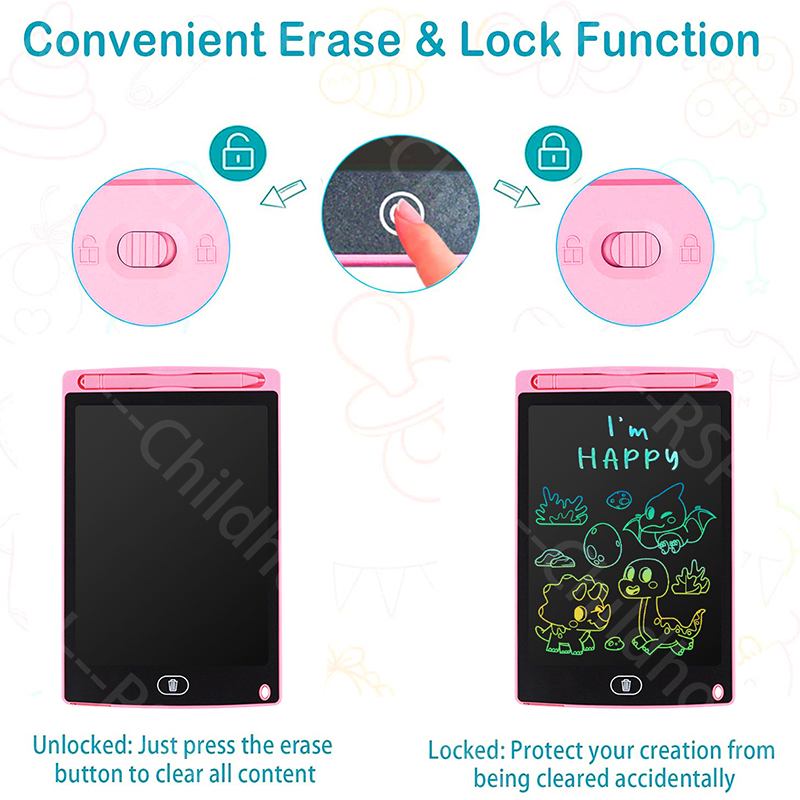 LCD Writing Tablet for Kids, 8 - Kids Education Board review and price