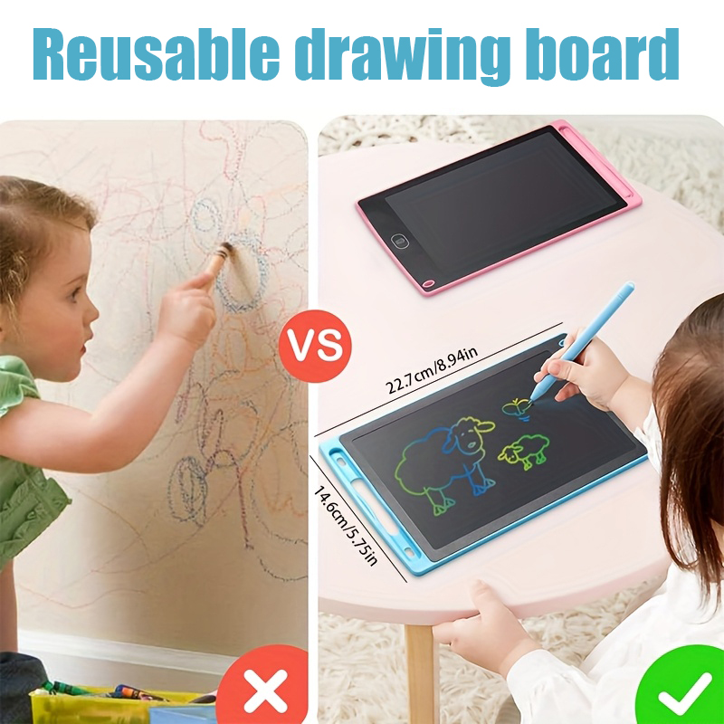 LCD Writing Tablet for Kids, 8 - Kids Education Board review and price