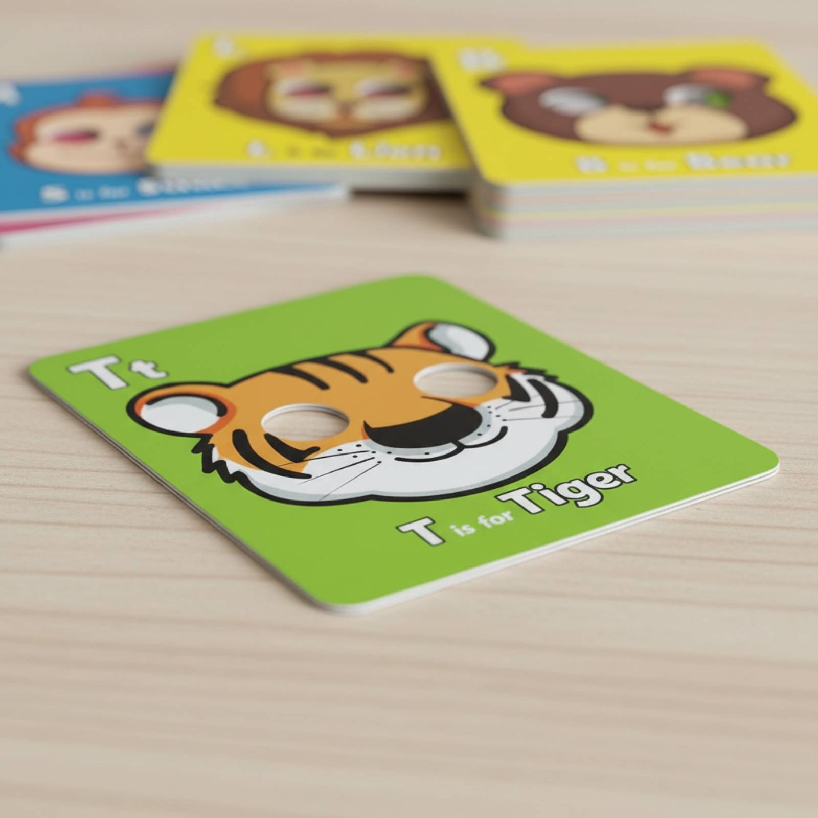 Creature Mask Flash Cards Inte - Flash Card Alphabet review and price