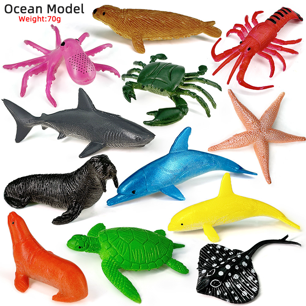 12pcs Ocean Sea Life Set Anima - Kids Education App review and price