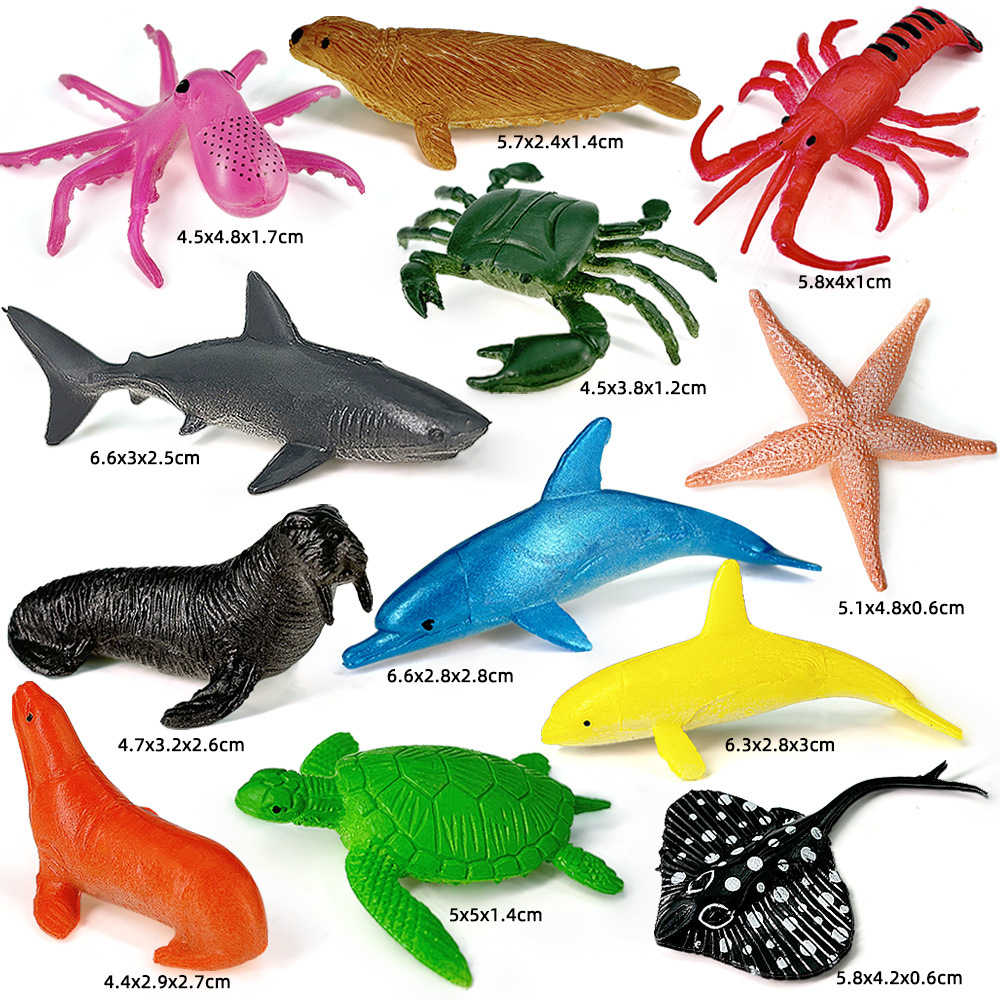12pcs Ocean Sea Life Set Anima - Kids Education App review and price