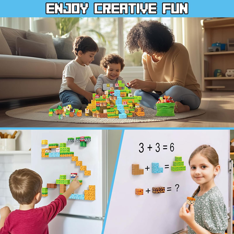 Mine World Magnetic Building B - Kids Education World review and price