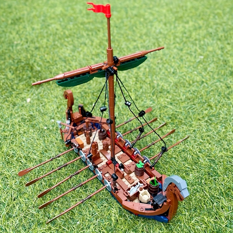 MOC Medieval Vikinged Ship 463 - Kids Education Allowance review and price