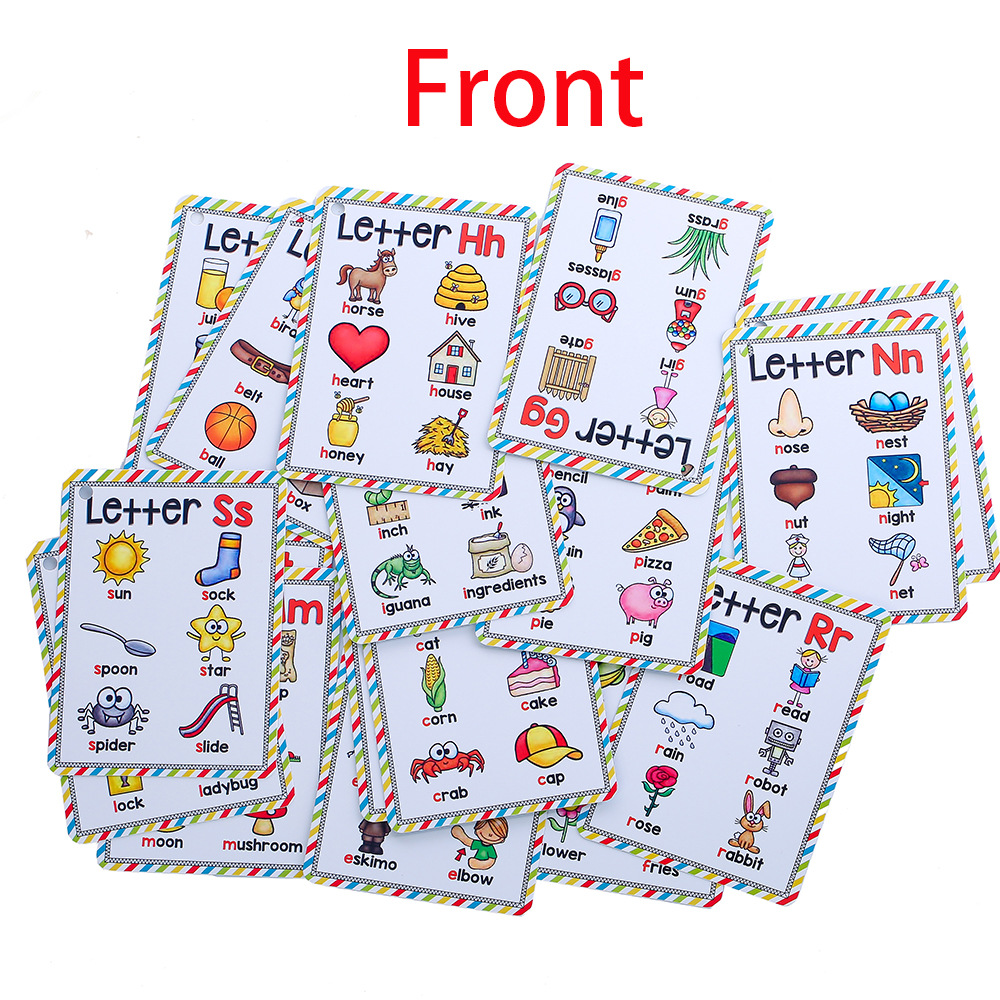Bview Art English 26 Letters A - Flash Card Alphabet review and price