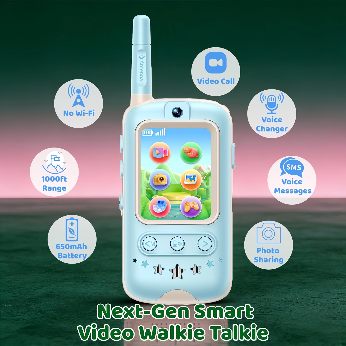 Video Walkie Talkie Gift Set 2 - Kids Educational Videos review and price