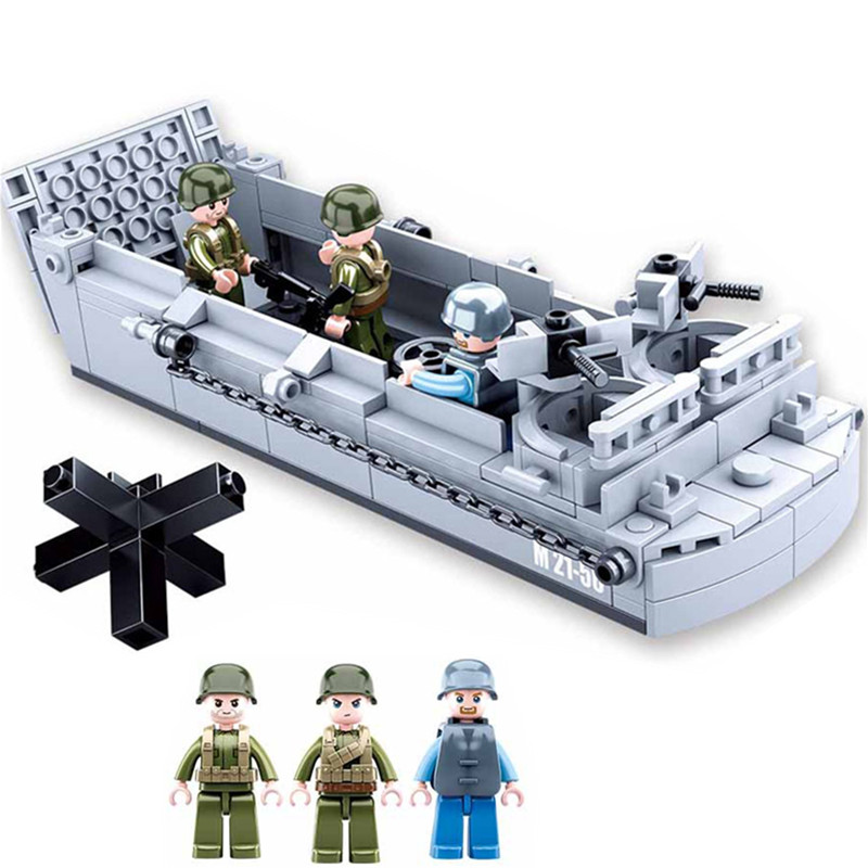 Sluban WW2 US Military Higgins - Kids Education World review and price