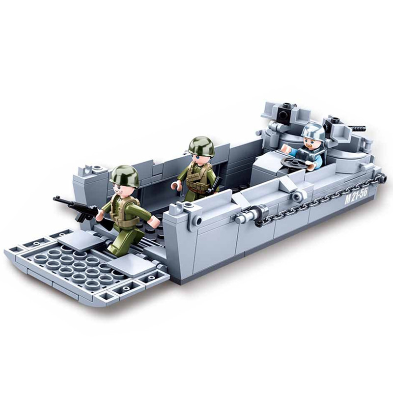 Sluban WW2 US Military Higgins - Kids Education World review and price