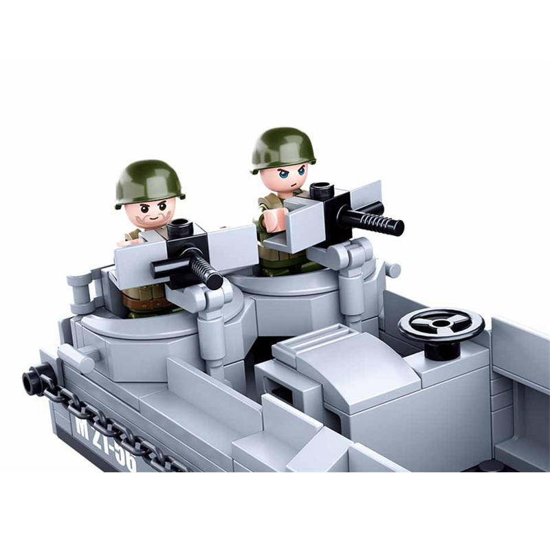 Sluban WW2 US Military Higgins - Kids Education World review and price