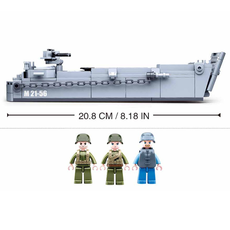 Sluban WW2 US Military Higgins - Kids Education World review and price