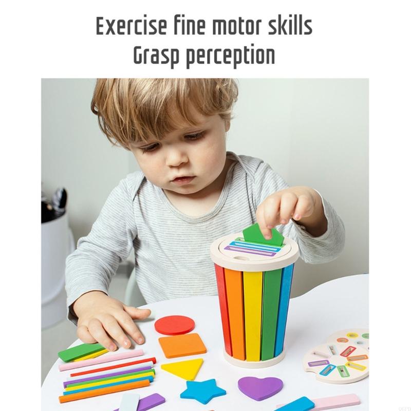 Educational Wooden Sorter Toy  - Kids Educational Game 2 review and price