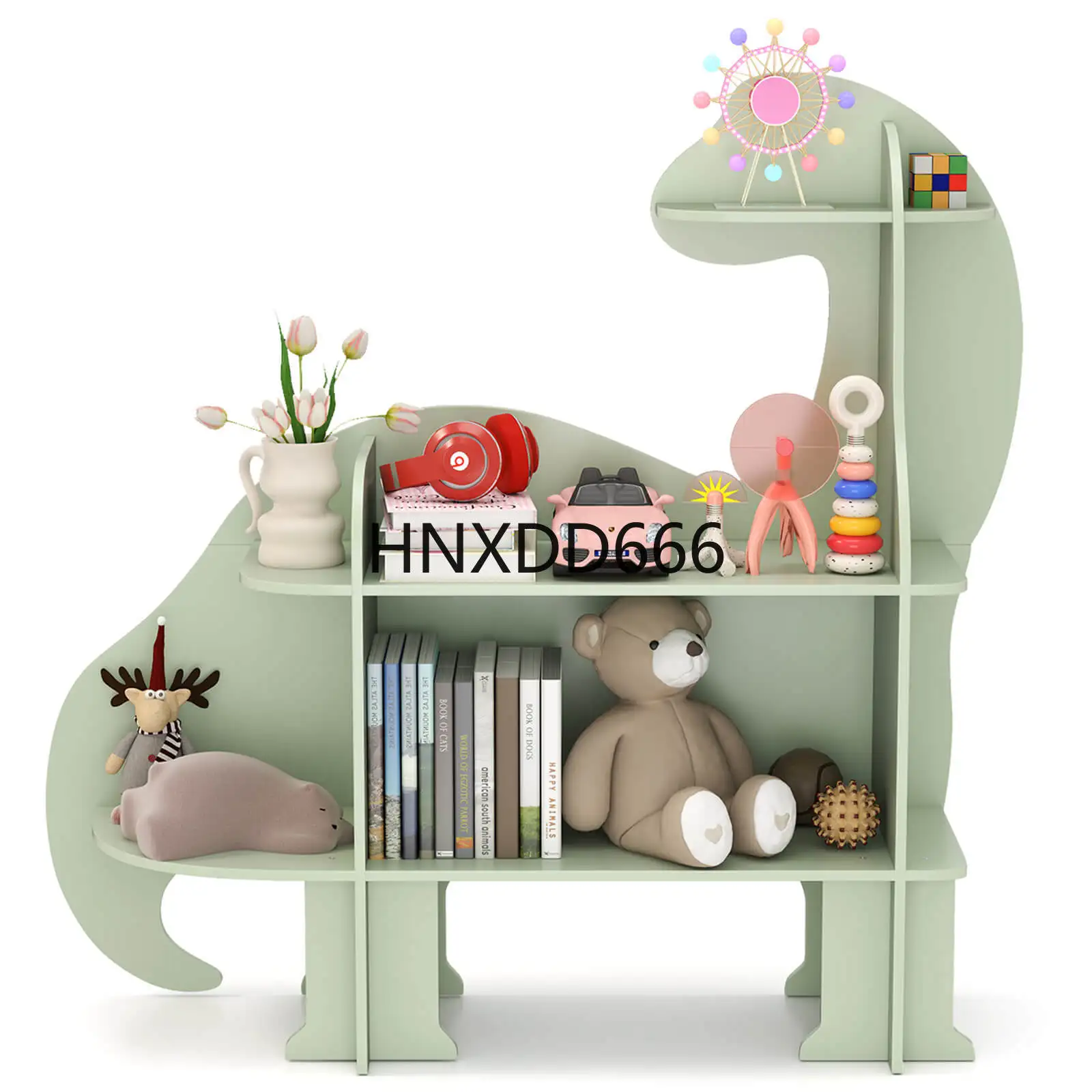 3-Tier Dinosaur Kids Bookshelf - Montessori Shelf Toy review and price