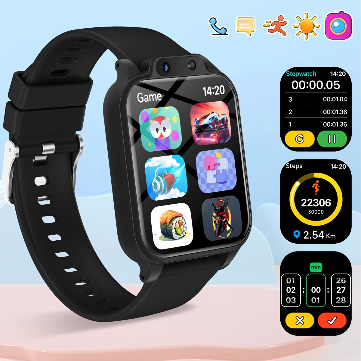 Youngsters's Smart Watch with  - Kids Educational Game 2 review and price
