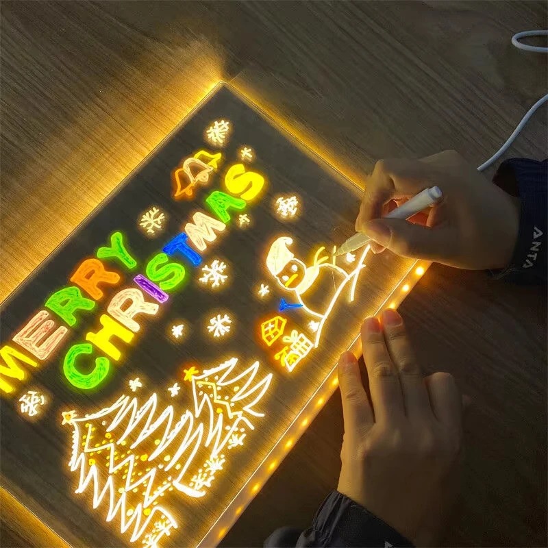 Magic Glow Kids Drawing Board: - Kids Education Board review and price