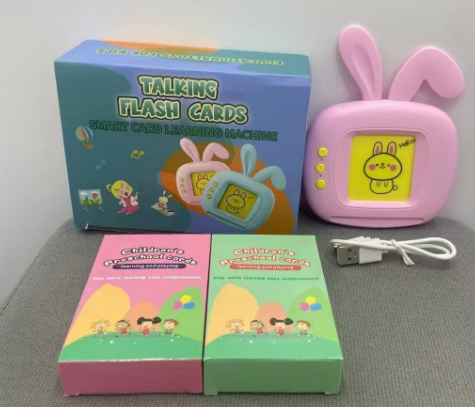 Cute Rabbit Talking Flash Card - Kids Educational Reader review and price