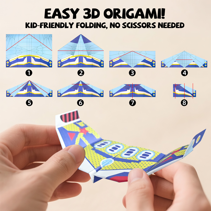 36 Sheets Paper Airplane Origa - Kids Education App review and price
