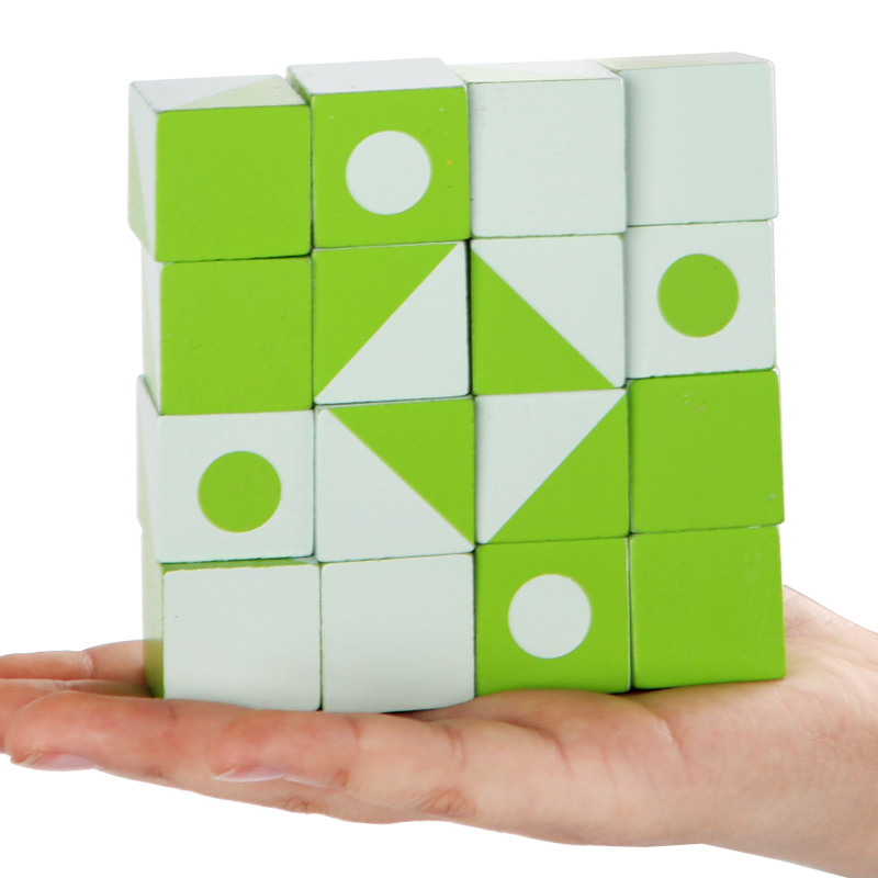 Wooden 3D Puzzles Game Geometr - Kids Education Board review and price