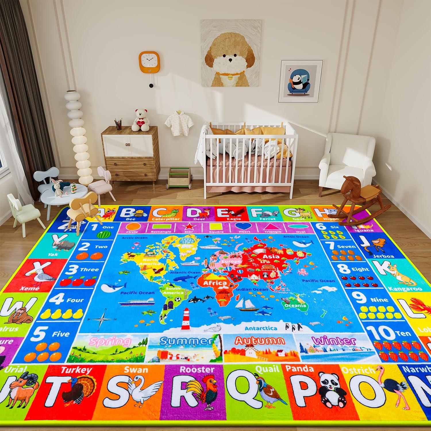 Fun Cartoon Letter Kids Play M - Kids Education World review and price