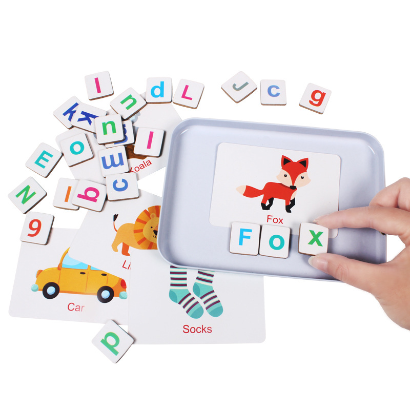 Wooden Puzzle Flash Cards Game - Flash Card Alphabet review and price