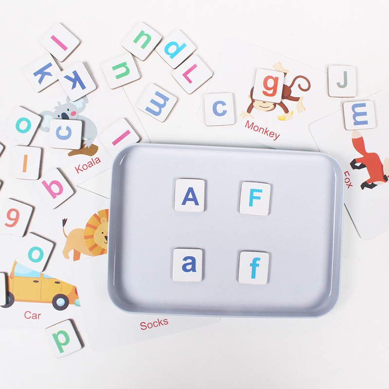 Wooden Puzzle Flash Cards Game - Flash Card Alphabet review and price