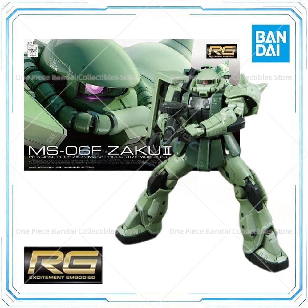 Bandai RG 1/144 MS-06F Zaku II - Bandai Model Gundam Rg review and price