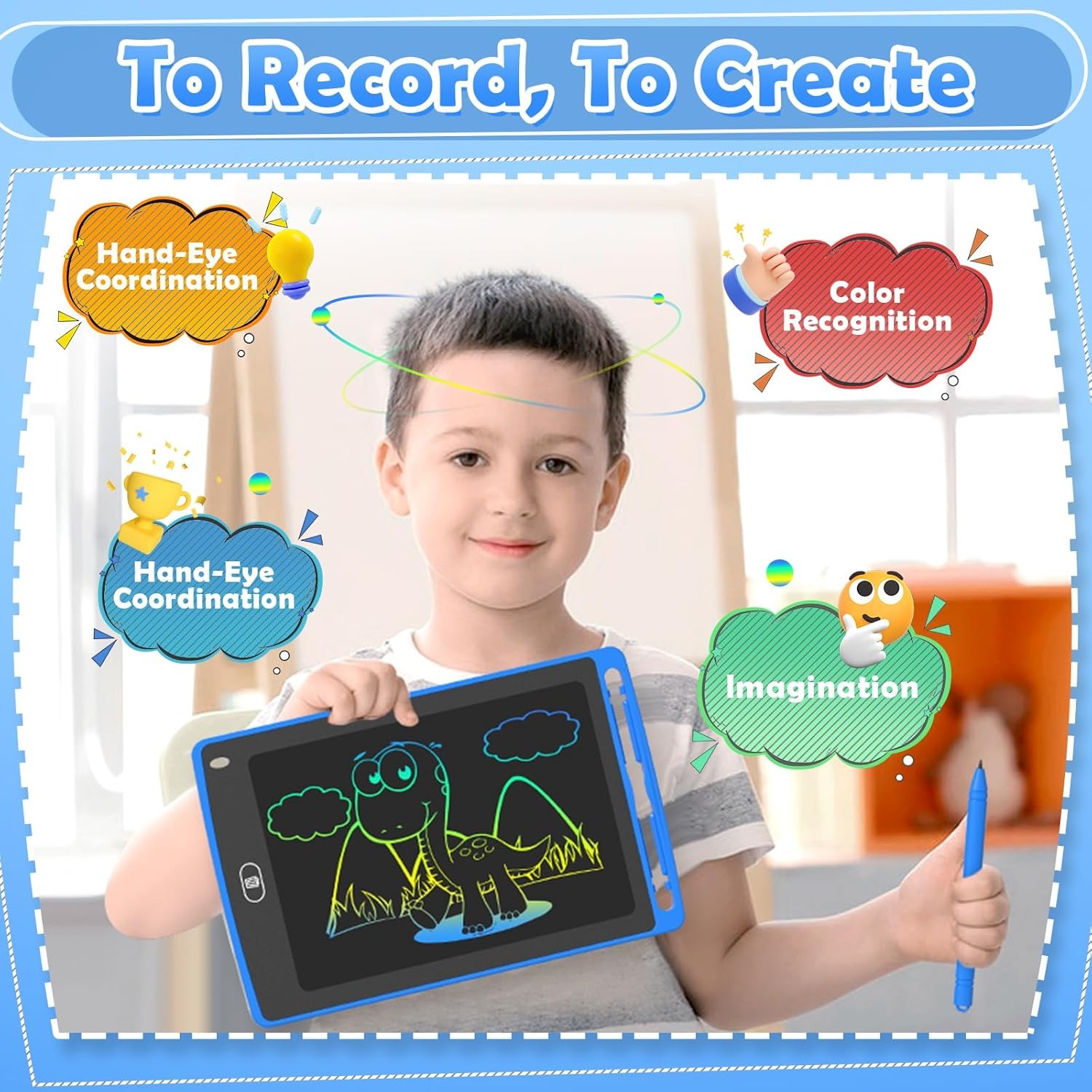 Pack LCD Writing Tablet for Ki - Kids Education Board review and price