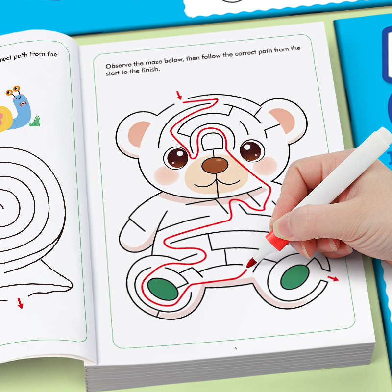 Maze Fun Drawing Book for Kids - Education Kids Definition review and price
