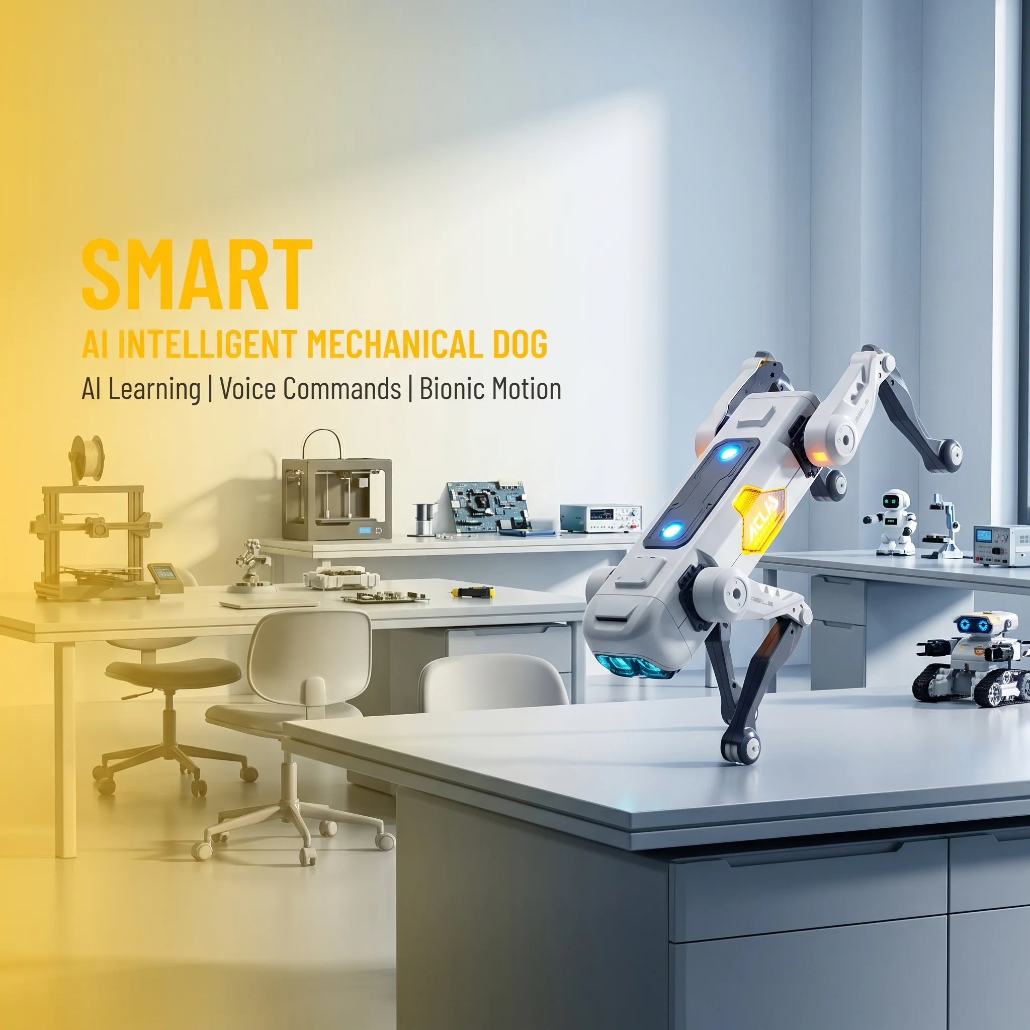 AI Smart Robot Dog, Voice & AP - Kids Education App review and price