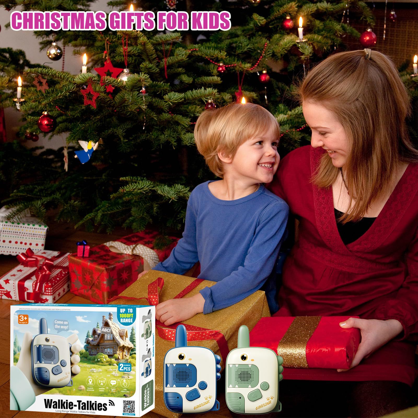 2 Pieces Dinosaur Walkie Talki - Kids Educational Game 2 review and price
