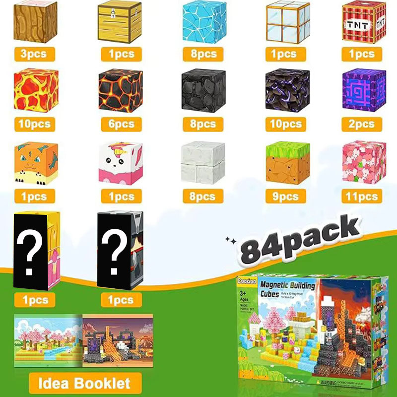 Magnetic Building Blocks Mine  - Kids Education World review and price