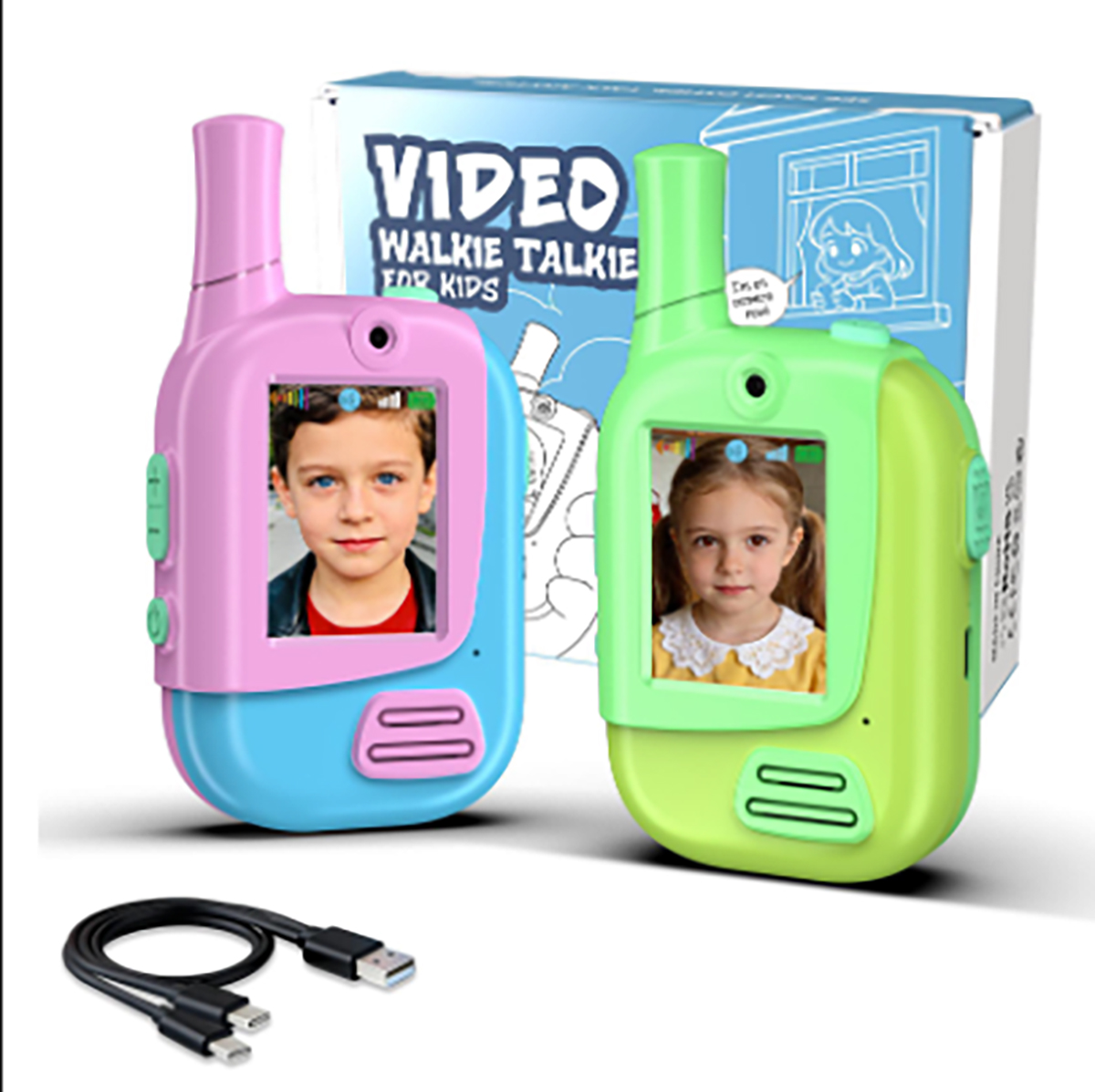 2 Pack Rechargeable Kids Video - Kids Educational Game 2 review and price