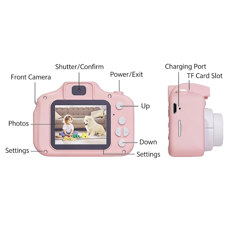 Rechargeable Kids Camera Toy W - Kids Early Education Photos review and price